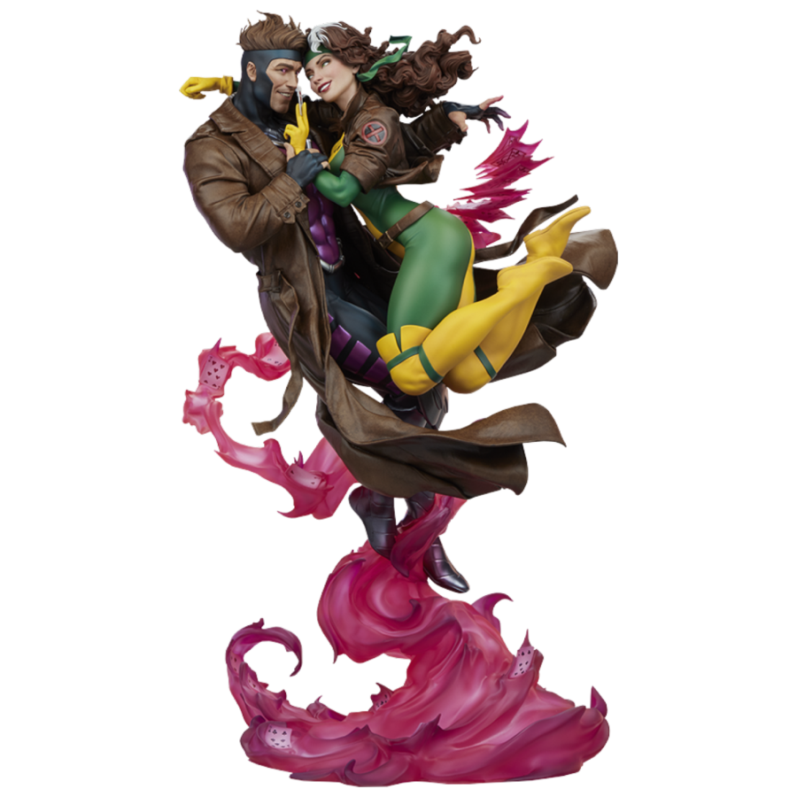 X-Men - Rogue & Gambit Statue