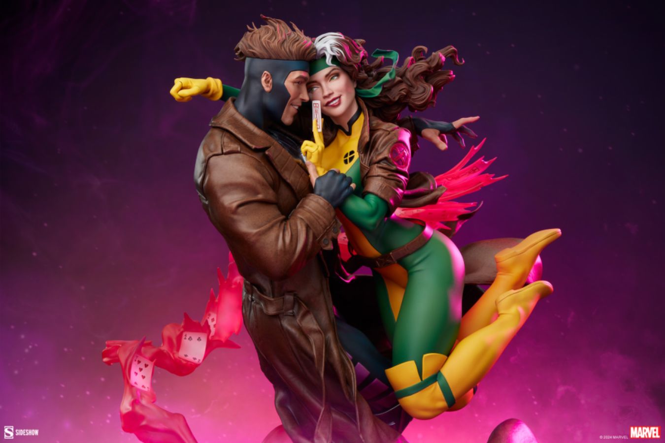 X-Men - Rogue & Gambit Statue