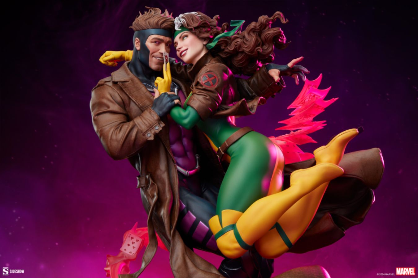X-Men - Rogue & Gambit Statue