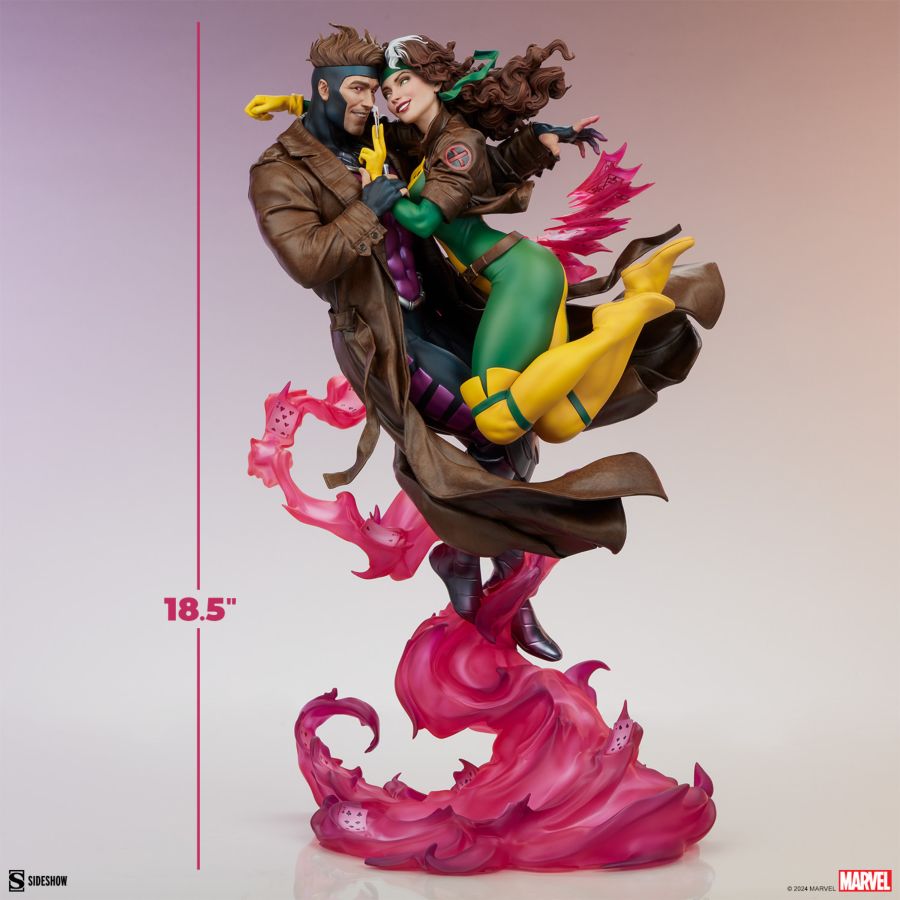 X-Men - Rogue & Gambit Statue