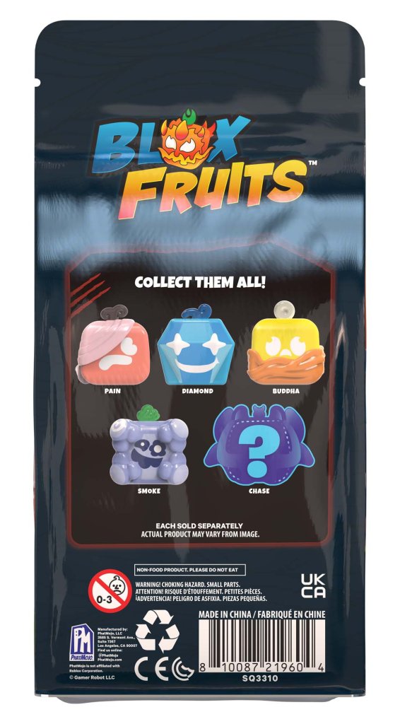 BLOX FRUITS Blind Squishy Figures - Series 1 Assortment