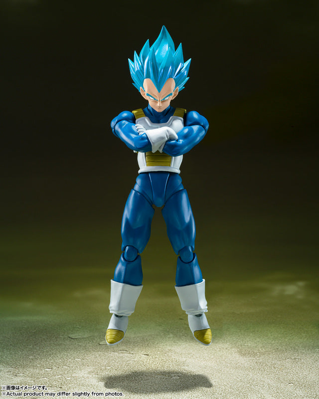 S.H. Figuarts Dragon Ball Super Super Saiyan God Super Saiyan Vegeta Unwavering Saiyan Pride Figure