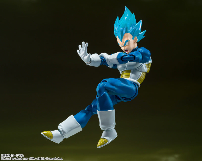 S.H. Figuarts Dragon Ball Super Super Saiyan God Super Saiyan Vegeta Unwavering Saiyan Pride Figure