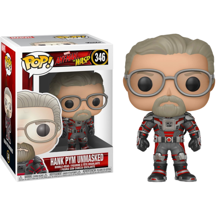 Ant-Man and the Wasp - Hank Pym Unmasked Pop! Vinyl Figure