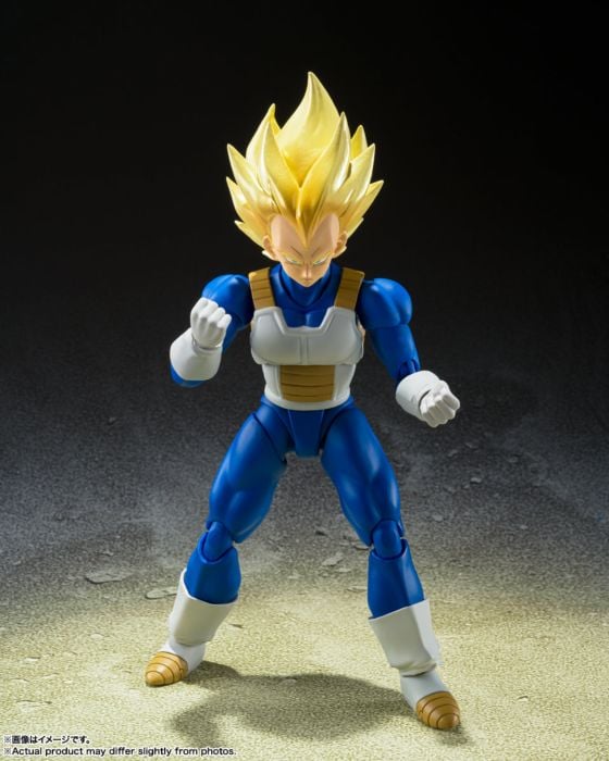 Dragon Ball Z - Super Saiyan Vegeta (Awakened Super Saiyan Blood) S.H.Figuarts 5.5" Action Figure