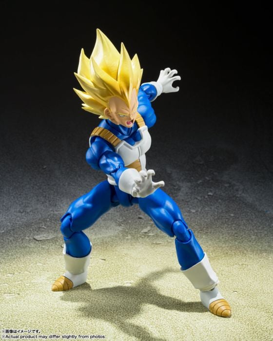 Dragon Ball Z - Super Saiyan Vegeta (Awakened Super Saiyan Blood) S.H.Figuarts 5.5" Action Figure