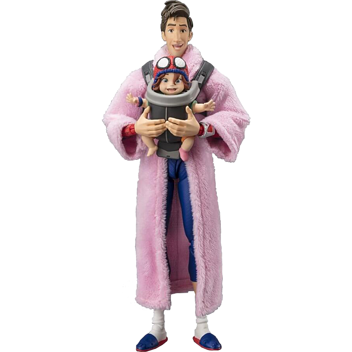 Spider-Man: Across the Spider-Verse (2023) - Spider-Man Peter B. Parker & Mayday Parker S.H.Figuarts 7" Action Figure