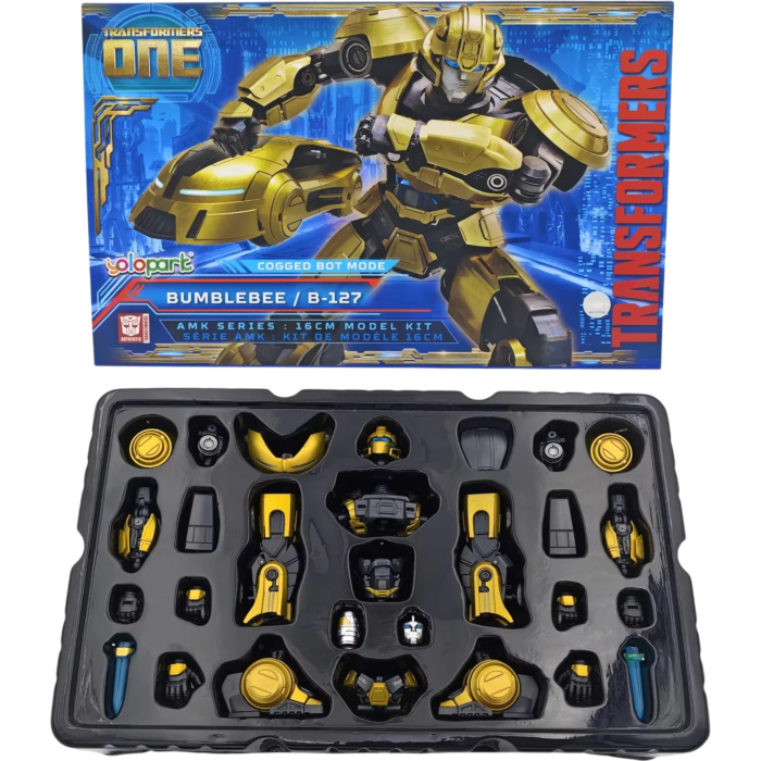 Transformers One (2024) - Bumblebee B-127 (Cogged Mode) AMK Series 6" Articulated Model Kit