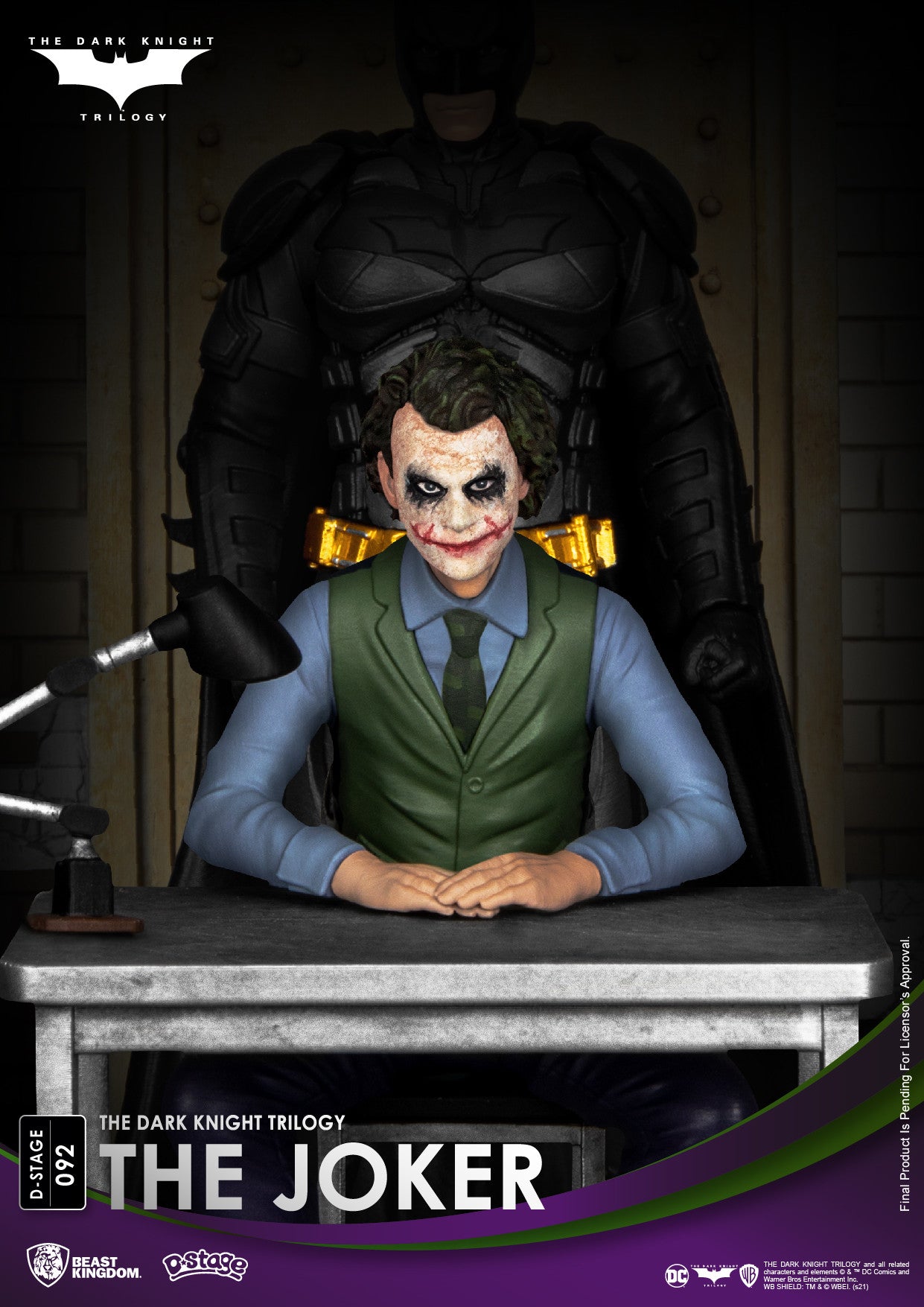 Beast Kingdom D Stage Batman the Dark Knight Trilogy the Joker
