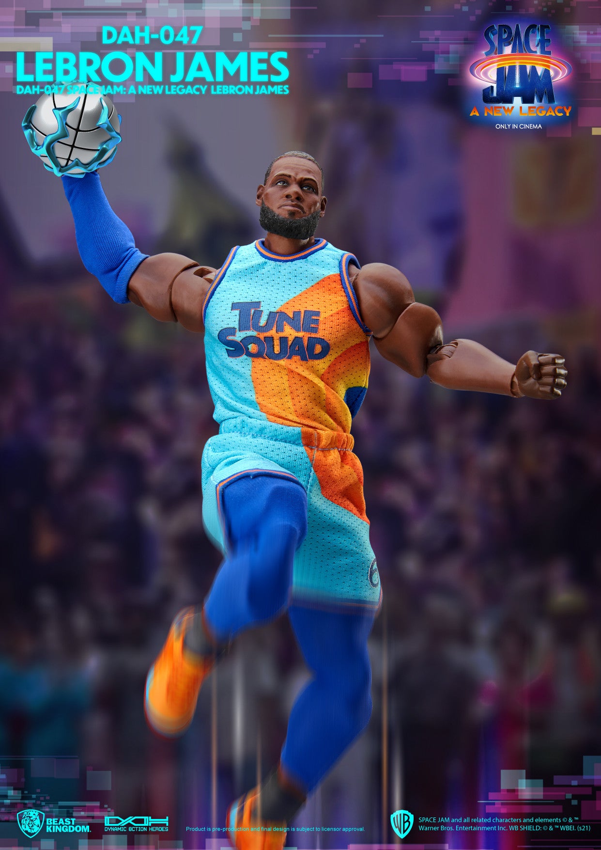 Beast Kingdom Dynamic Action Heroes Space Jam A New Legacy LeBron James