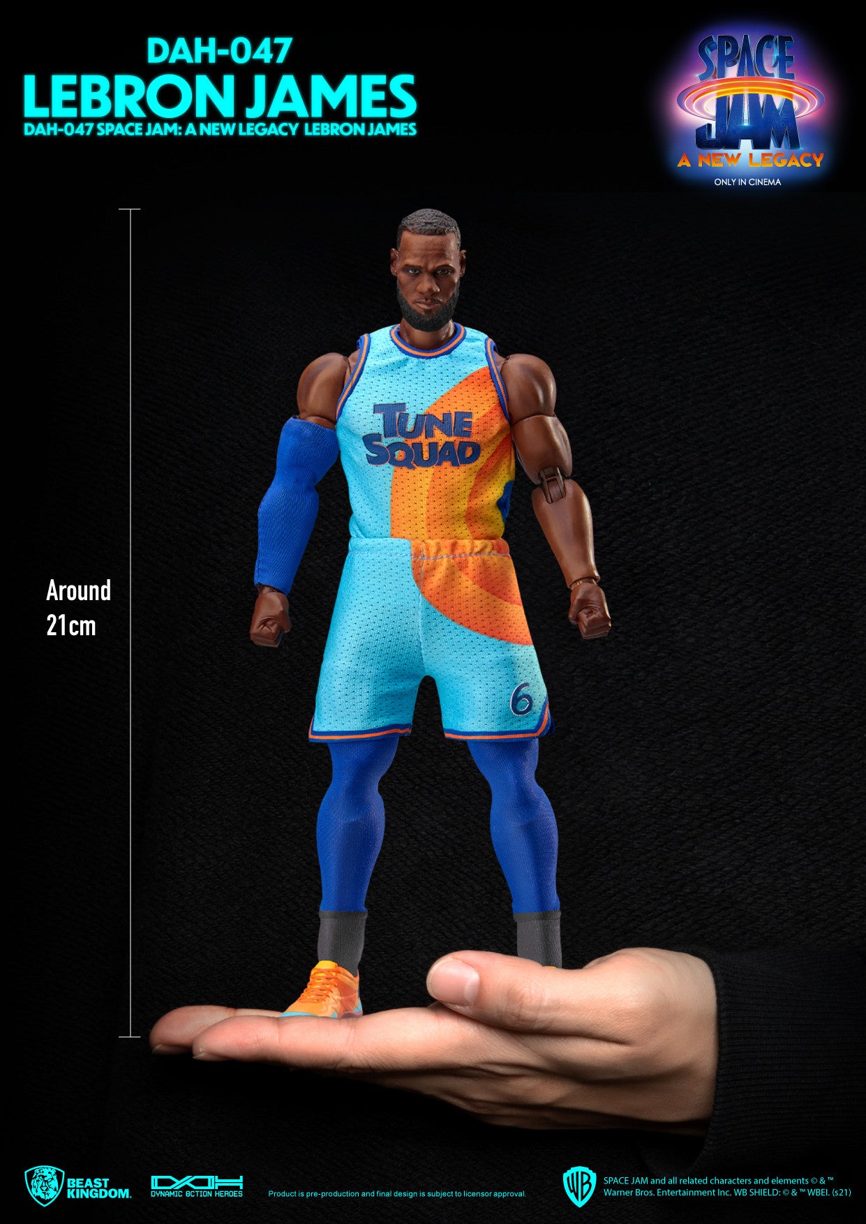 Beast Kingdom Dynamic Action Heroes Space Jam A New Legacy LeBron James