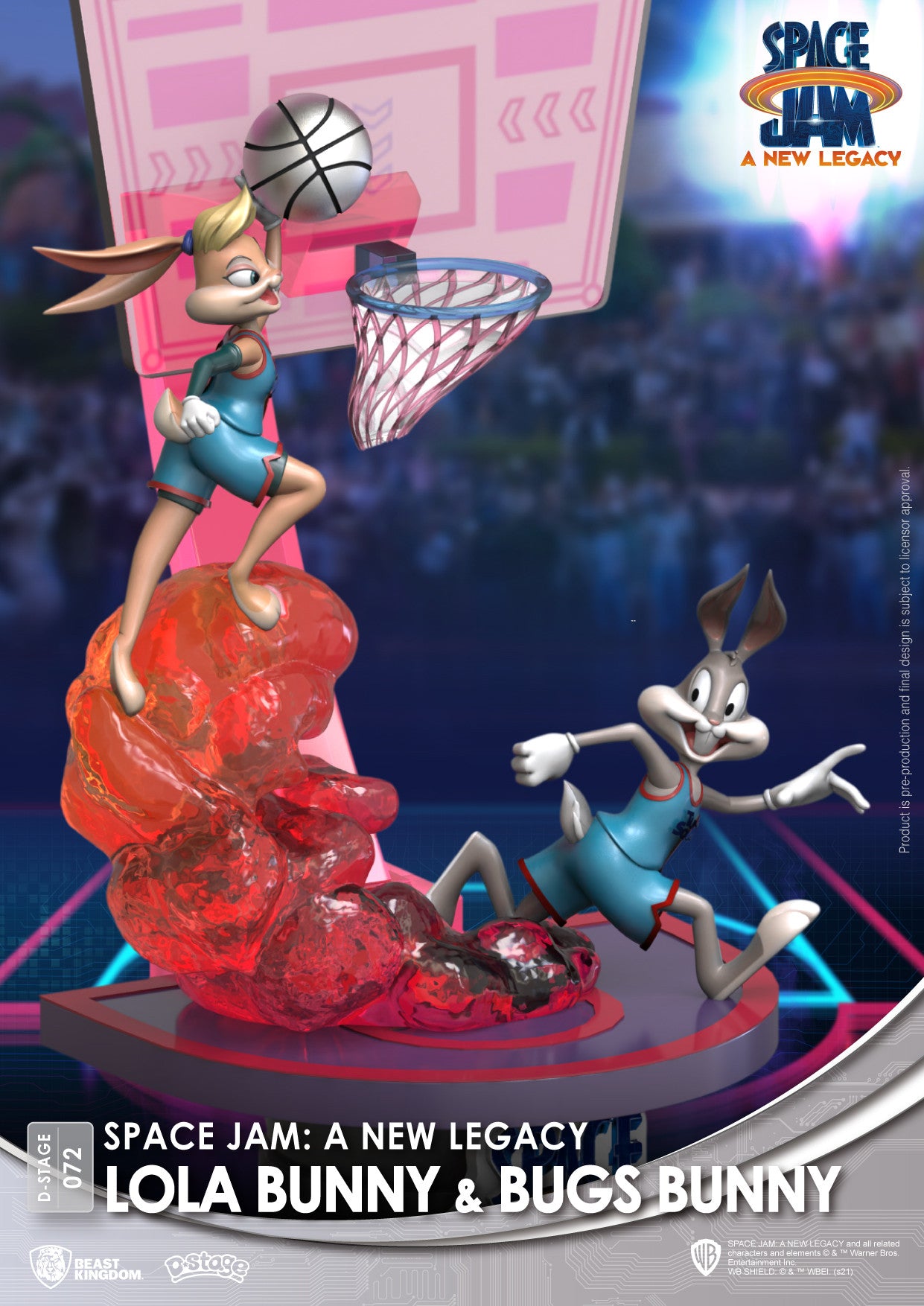 Beast Kingdom D Stage Space Jam a New Legacy Lola Bunny & Bugs Bunny