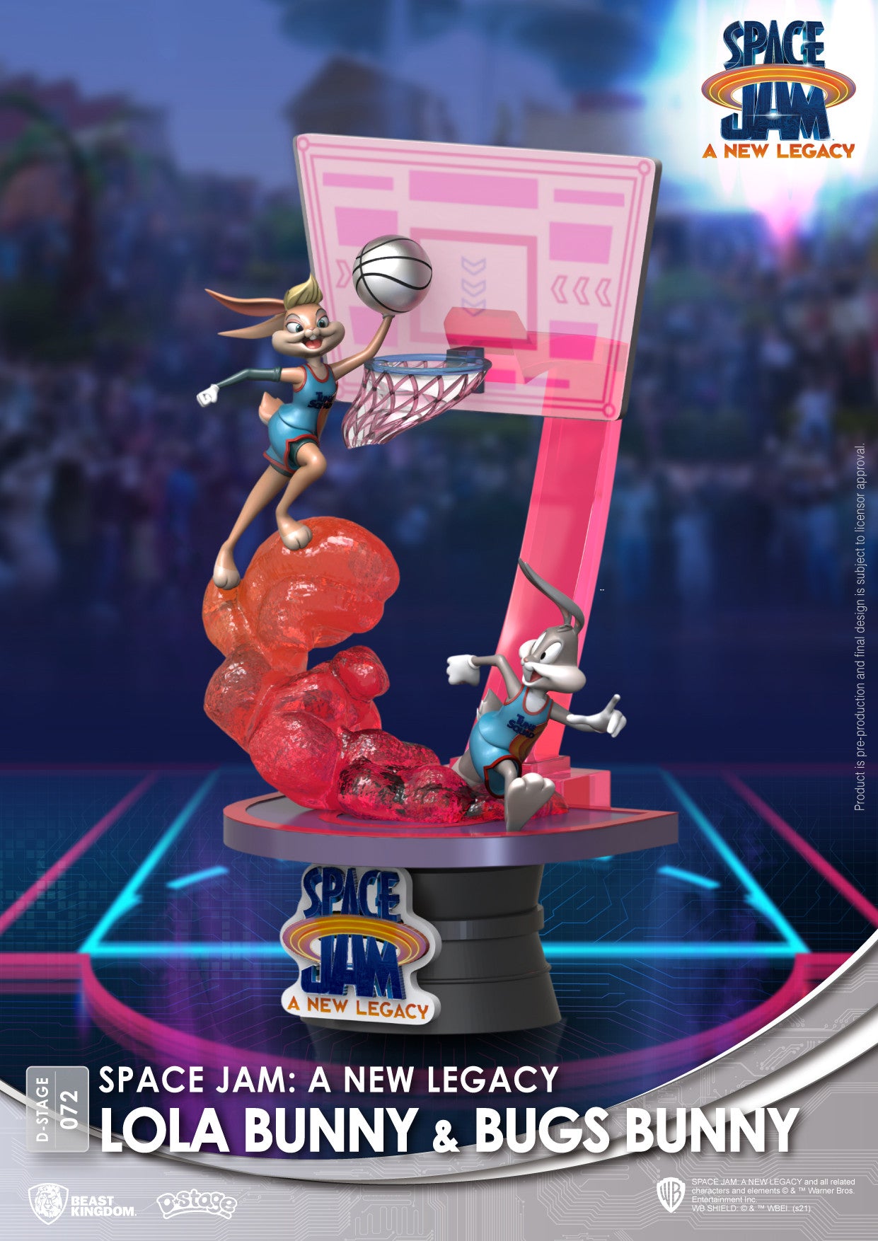 Beast Kingdom D Stage Space Jam a New Legacy Lola Bunny & Bugs Bunny