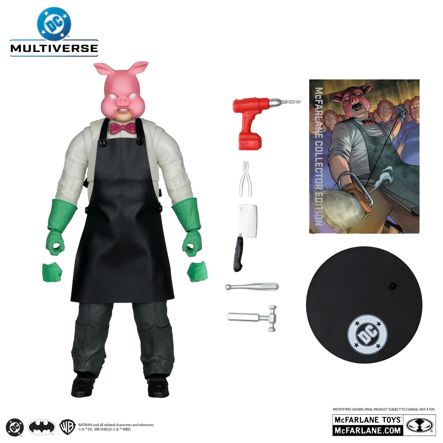 DC Multiverse Professor Pyg Batman McFarlane Collector Edition #52 7" Action Figure