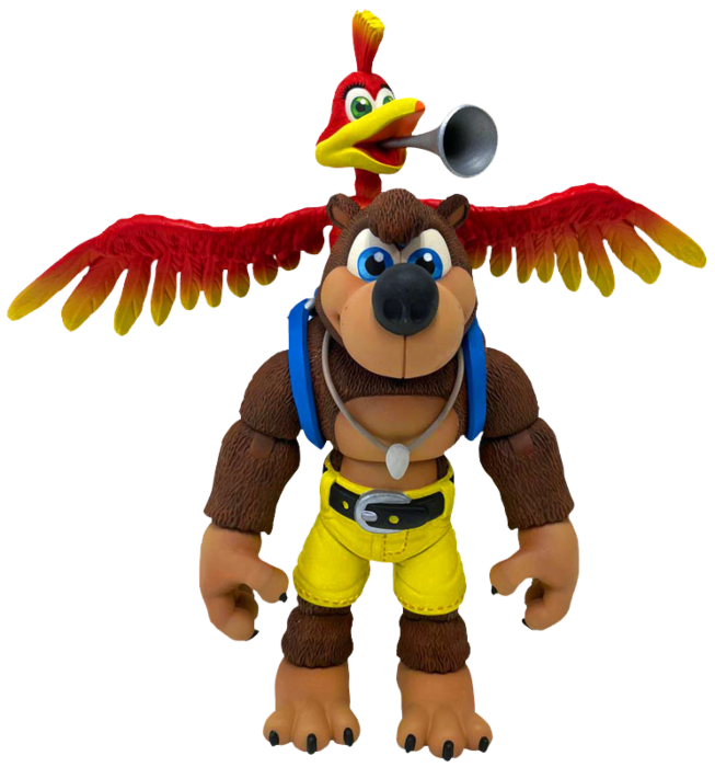 Banjo-Kazooie - Banjo-Kazooie 7” Action Figure 2-Pack
