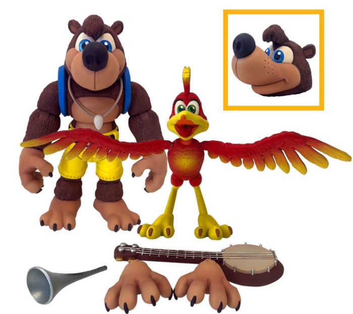 Banjo-Kazooie - Banjo-Kazooie 7” Action Figure 2-Pack