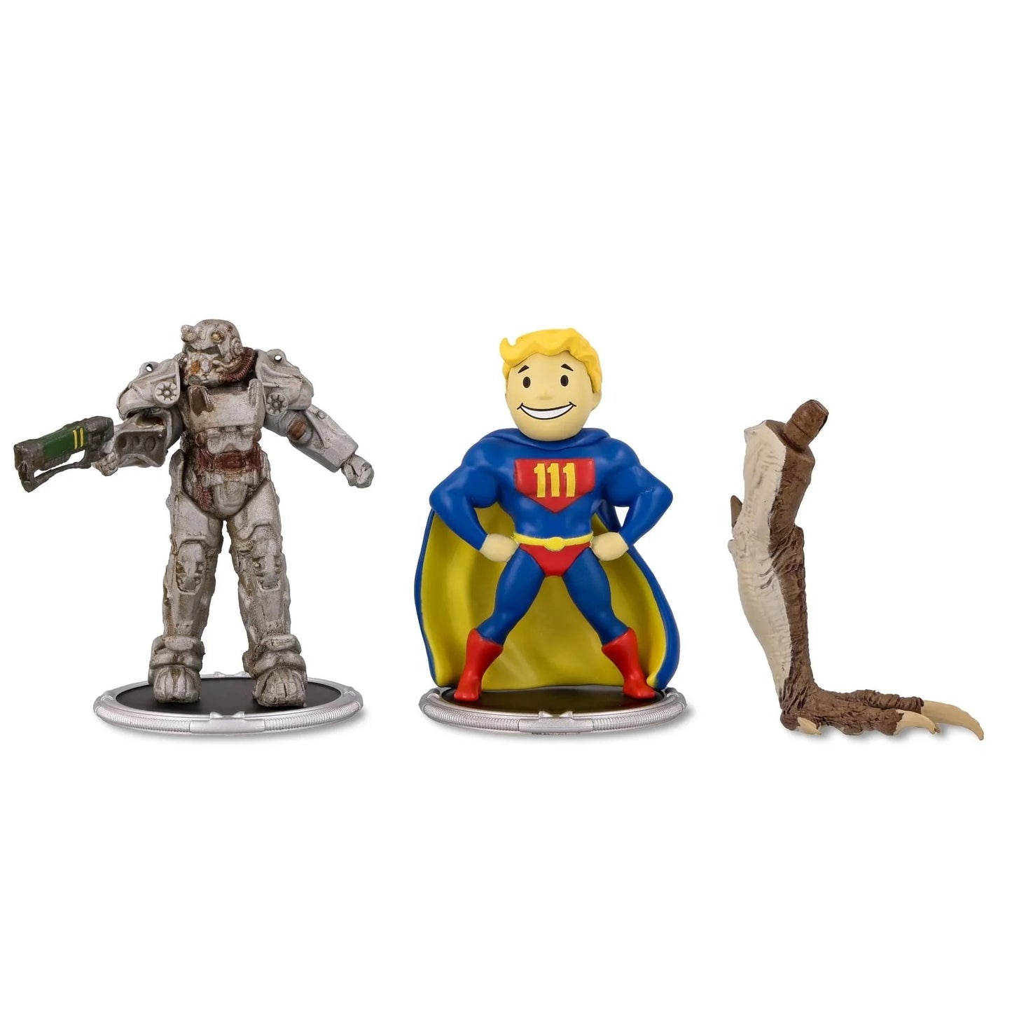 Fallout T-60 & Vault Boy (Power) 3" Collectable Figures Set (C)