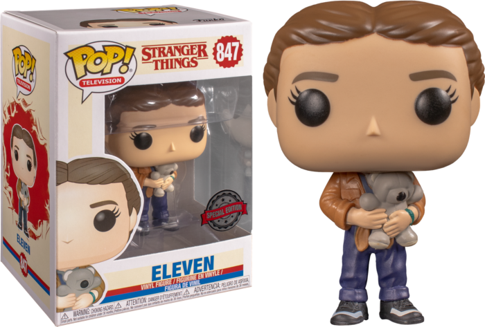 Stranger Things 3 - Eleven with Bear Pop! Vinyl Figure