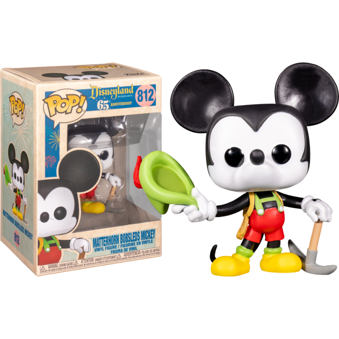 Disneyland: 65th Anniversary - Matterhorn Bobsleds Mickey Mouse Pop! Vinyl Figure