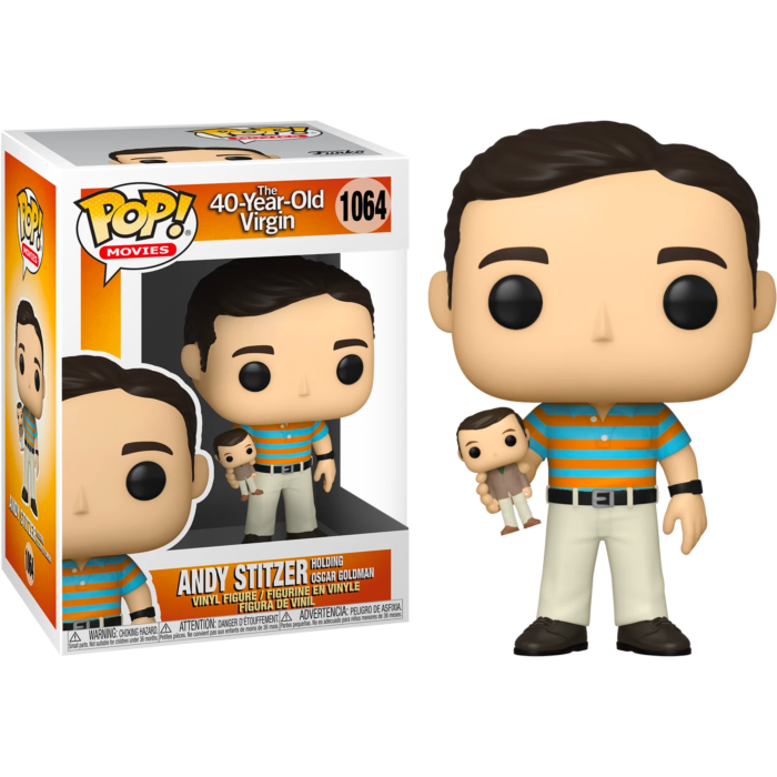 The 40 Year-Old Virgin - Andy with Oscar Goldman Pop! Vinyl Figure