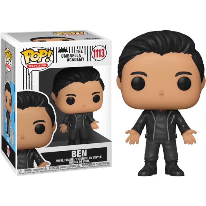 The Umbrella Academy - Ben Hargreeves with Black Outfit Pop! Vinyl Figure