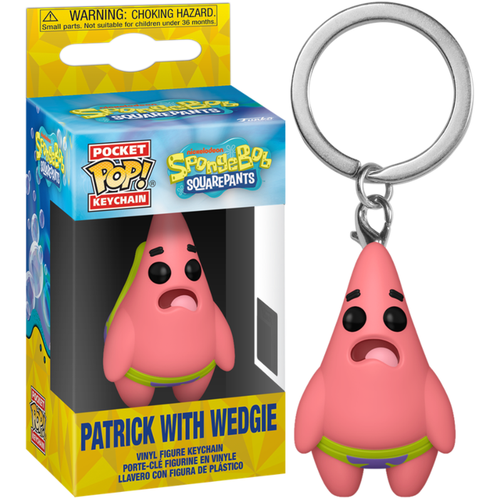 SpongeBob - Patrick w/Wedgie Pop! Keychain
