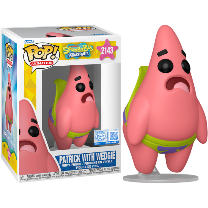 SpongeBob - Patrick w/Wedgie Pop