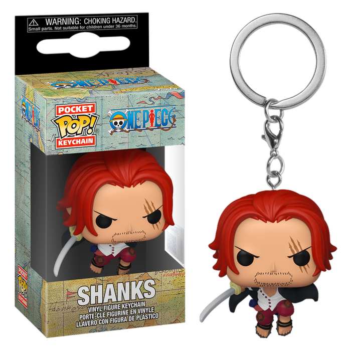 One Piece - Shanks Pocket Pop! Keychain