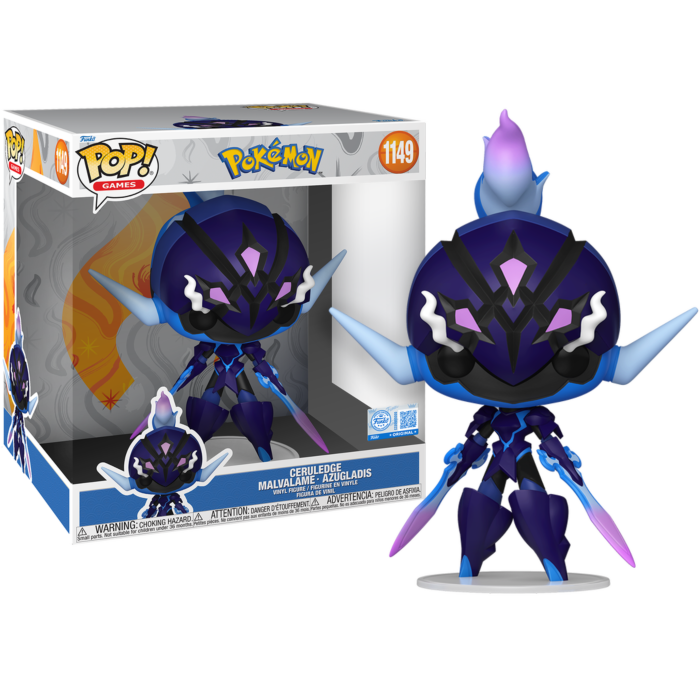Pokemon - Ceruledge Jumbo 10" Pop! Vinyl Figure