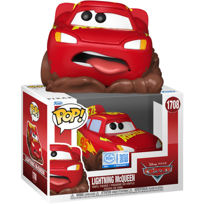 Cars - Lightning McQueen (Powerslide) Pop! Vinyl Figure