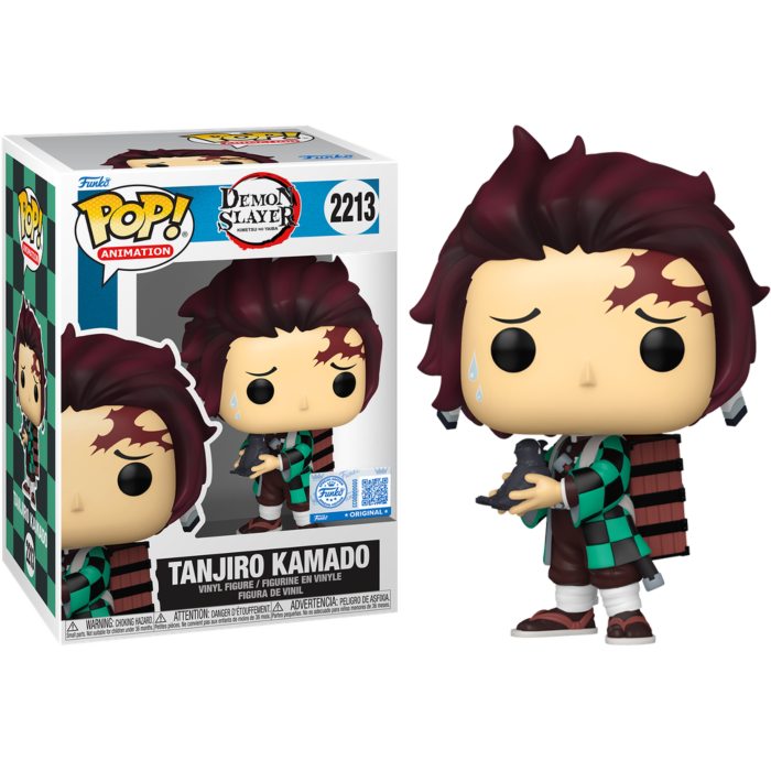 Demon Slayer - Tanjiro Kamado with Crow Pop! Vinyl Figure