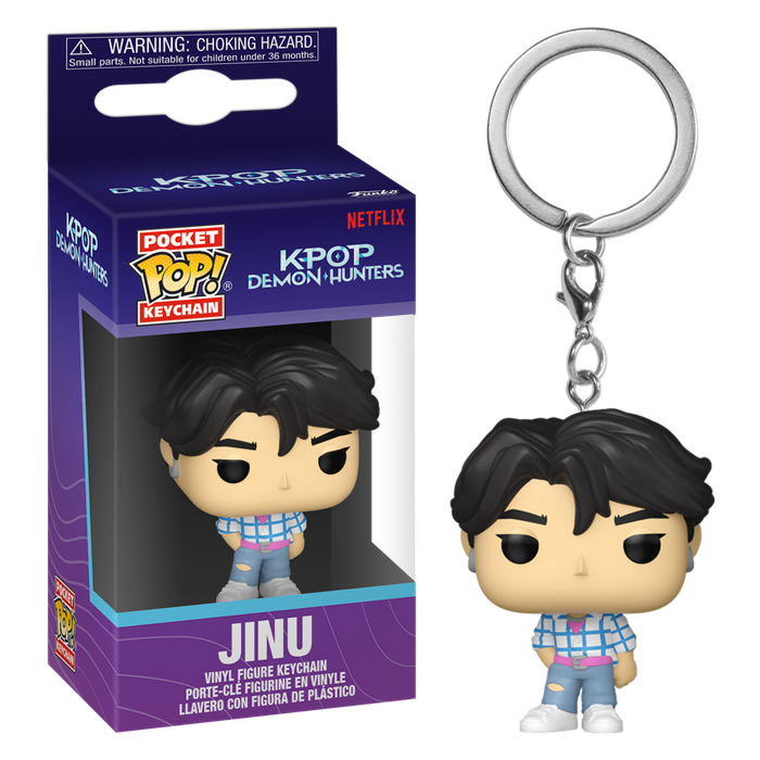 K-Pop Demon Hunters - Jinu Pocket Pop! Keychain