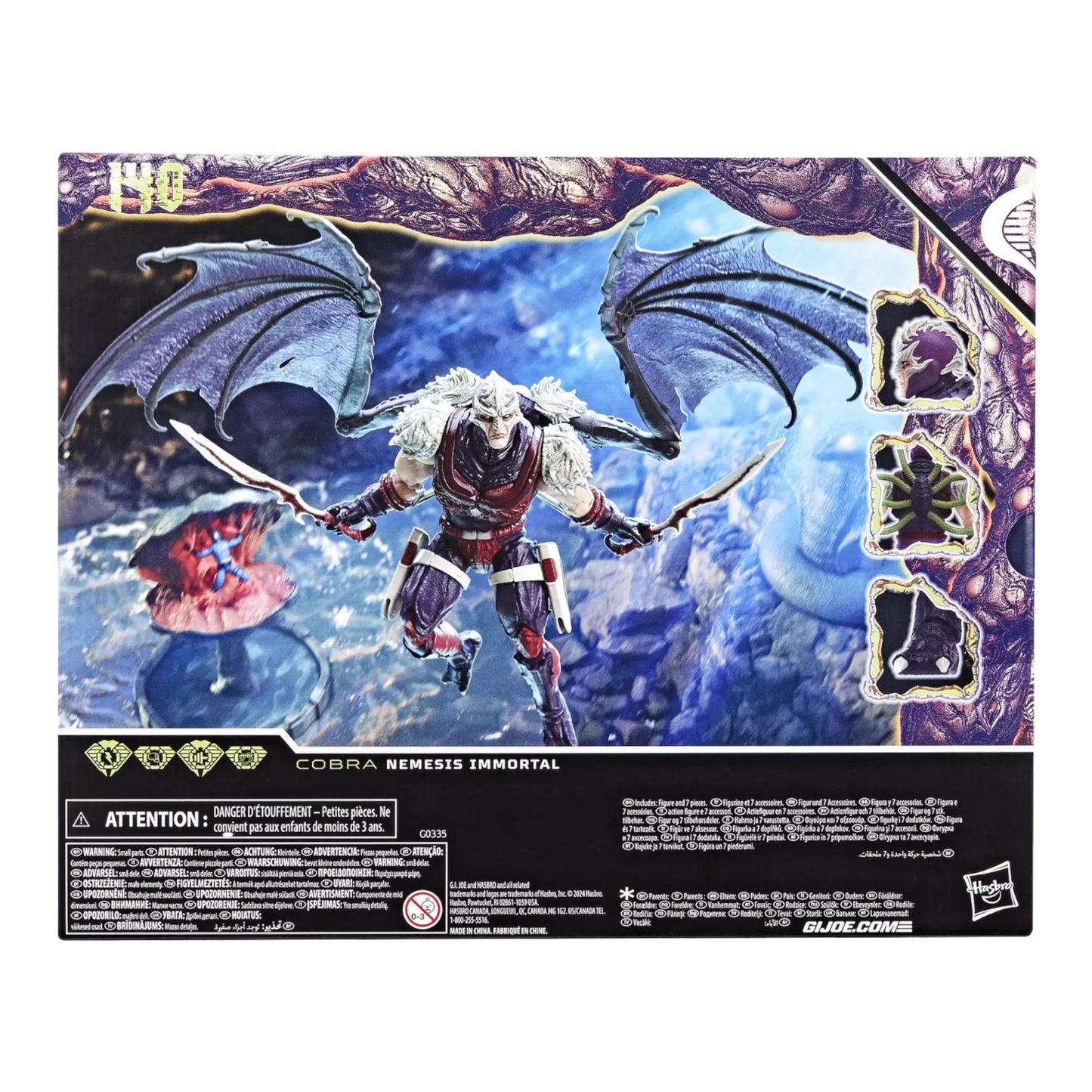 *Batch 2* G.I. Joe Classified Series: #140 Nemesis Immortal Action Figure