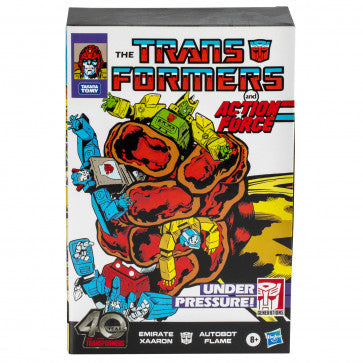 Transformers Generations: Comic Edition - Autobot Flame & Emirate Xaaron