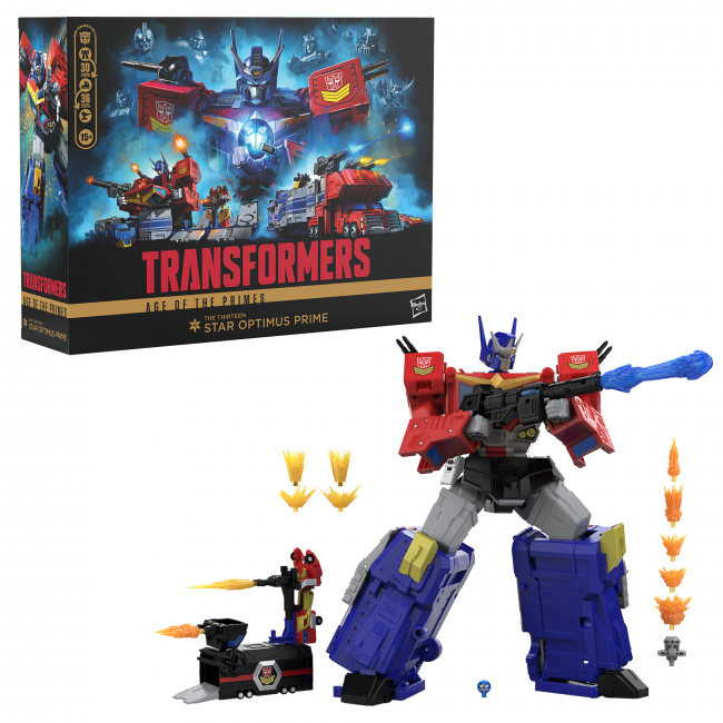 Transformers Age of the Primes: Titan Class - The Thirteen Star Optimus Prime