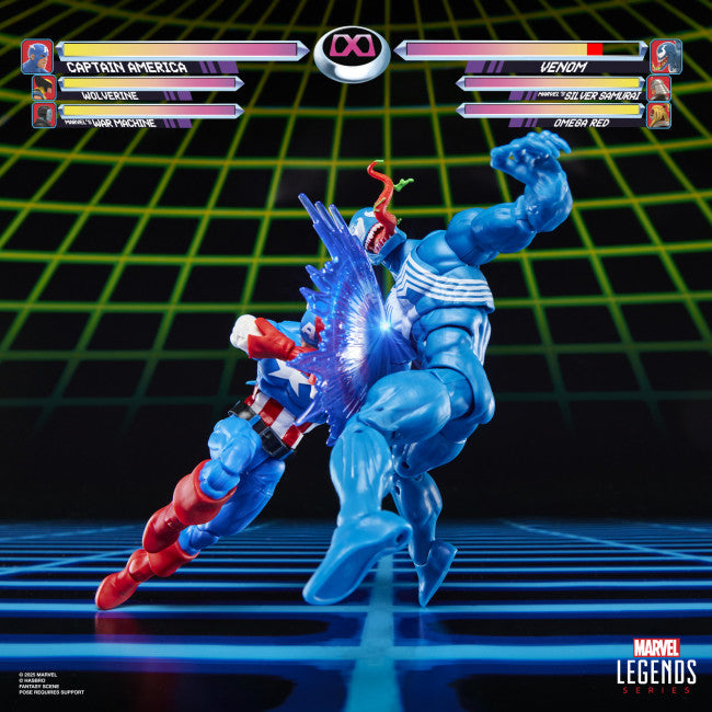 **Pre Order** Marvel Legends Series Gamerverse Captain America vs Venom
