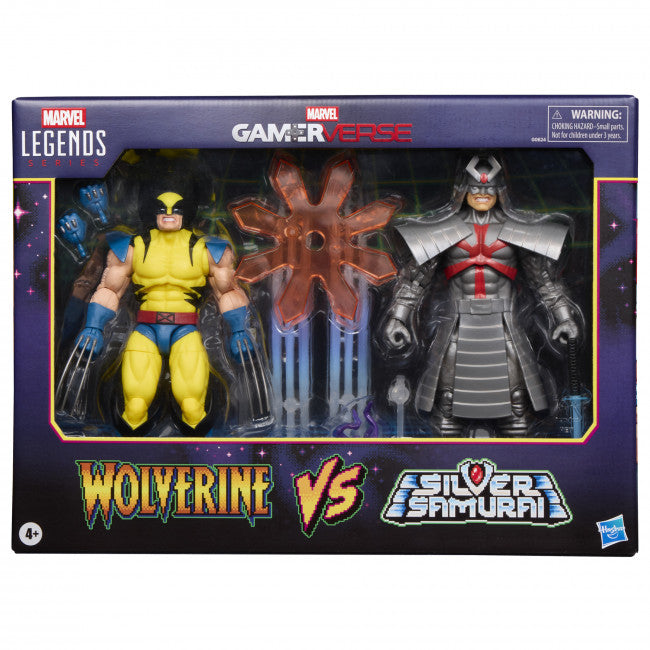 Marvel Legends Series Gamerverse Wolverine vs Marvel's Silver Samurai