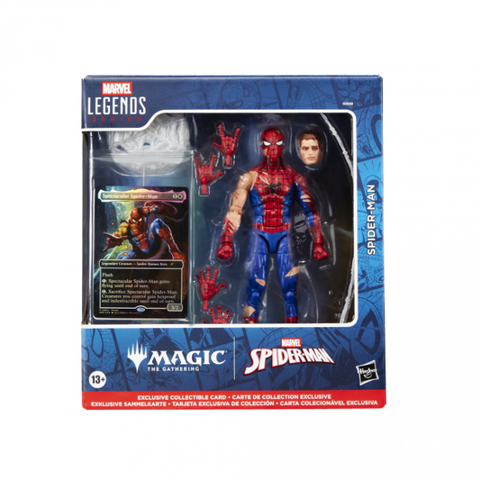 **Pre Order** Marvel Legends Series x Magic: The Gathering Battle-Damaged Spider-Man