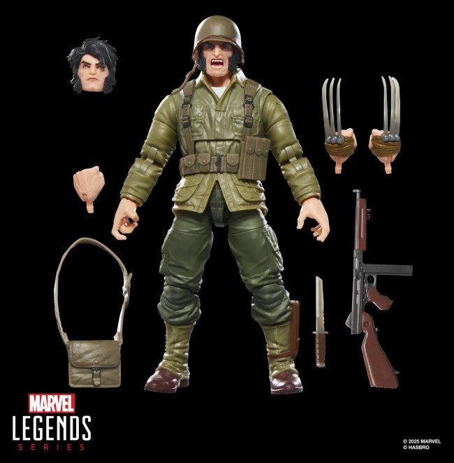 **Pre Order**Marvel Legends Series: Wolverine (WWII Logan)