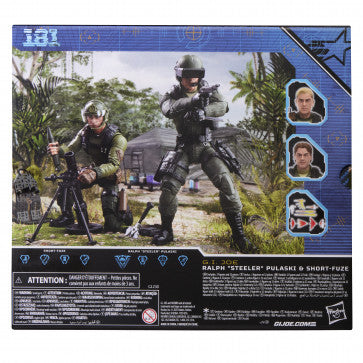 G.I. Joe Classified Series #181, Ralph “Steeler” Pulaski & Short-Fuze