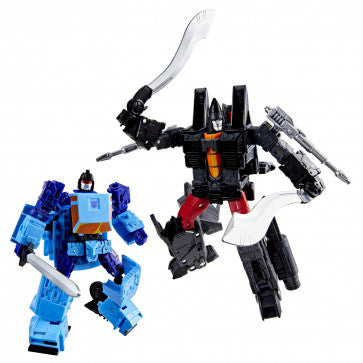 Transformers Studio Series Deluxe Class: Transformers: Devastation - Ground Soldier & Elite Seeker (MTME Collection)