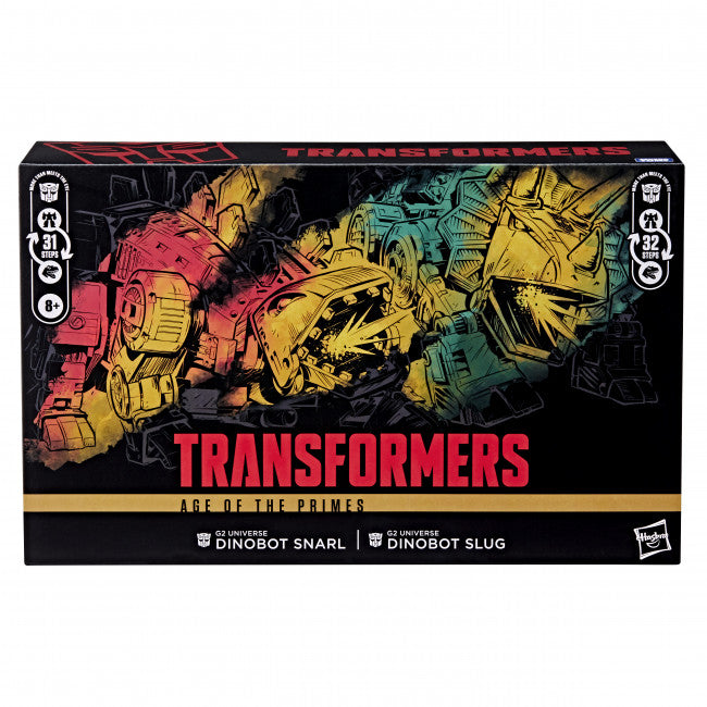 Transformers Age of the Primes G2 Universe Dinobot Slug & Dinobot Snarl Action Figure