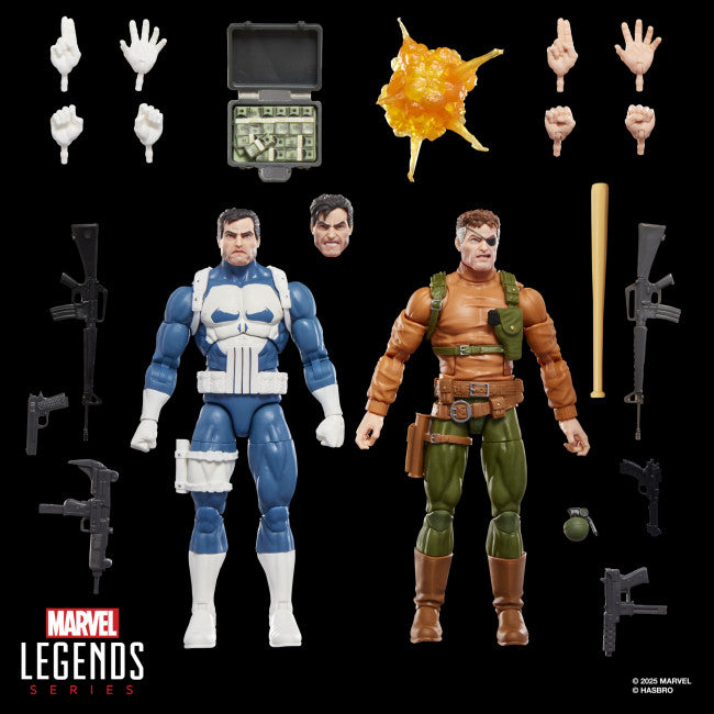 **Pre Order** Marvel Legends Series Gamerverse Punisher and Nick Fury