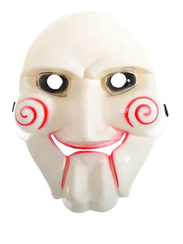Saw Inspired Jigsaw Puppet Halloween Mask (plastic)