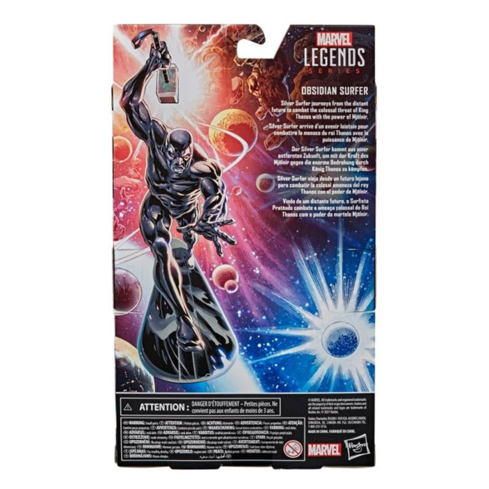 Silver Surfer - Obsidian Surfer Marvel Legends 6" Scale Action Figure