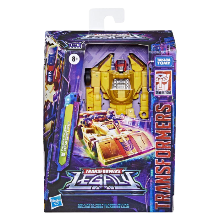 Transformers: Generation 1 - Decepticon Dragstrip Deluxe Class Legacy Series 5.5” Action Figure