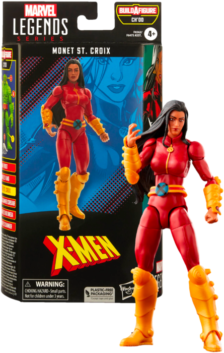 Generation X - Monet St. Croix Marvel Legends 6” Scale Action Figure (Ch'od Build-A-Figure)
