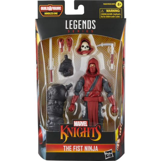 Marvel Knights - The Fist Ninja Marvel Legends 6" Scale Action Figure (Mindless One Build-A-Figure)