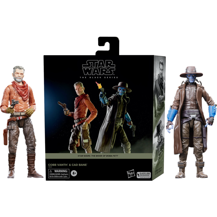 Star Wars: The Book of Boba Fett - Cobb Vanth & Cad Bane Black Series 6" Scale Action Figure 2-Pack