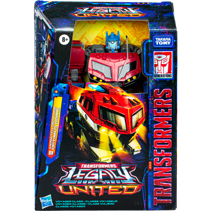 Transformers: Animated - Optimus Prime Legacy United Voyager Class 7" Action Figure